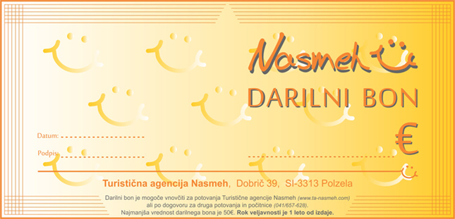 Darilni bon Nasmeh